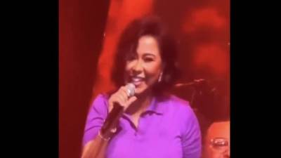 إهداء لحسام حبيب.. شيرين تغني حبه جنة في حفل دبي