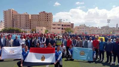 وزارة الشباب والرياضة تطلق فعاليات ختام أولمبياد المحافظات الحدودية