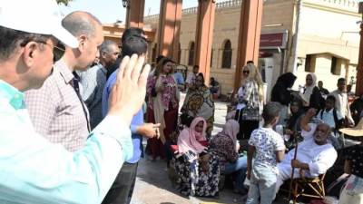 جهود مكثفة في أسوان لتقديم الدعم للأخوة السودانيين القادمين عبر كركر الدولي