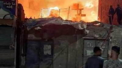 السيطرة على حريق بمخزن تابع لمستشفى جامعة بورسعيد 