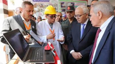 حجازي يفتتح المعرض السنوي للتعليم الفني لمديرية تعليم القاهرة