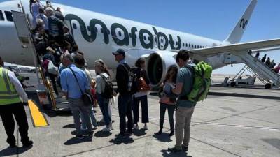 مطار الغردقة الدولي يستقبل أولى رحلات شركة Air Marabou الألمانية