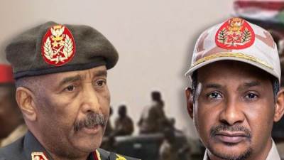 جنوب السودان: البرهان وحميدتي وافقا مبدئيا على هدنة لمدة 7 أيام 