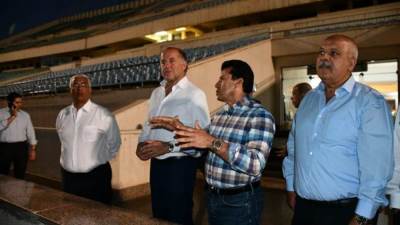 وزير الرياضة يلتقي رئيس الاتحاد الدولى للرماية