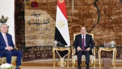 الرئيس السيسى: مصر تبذل أقصى جهد لدفع مسار الحوار السياسى السلمى فى السودان