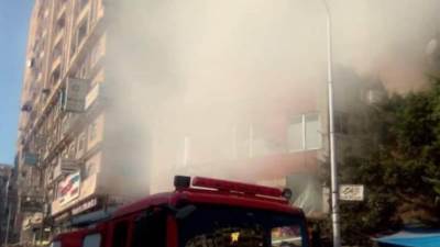 حريق هائل يلتهم مطعم شهير في بالم هيلز بأكتوبر