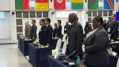 وزير الشباب يشهد اجتماعات الاتحاد الرياضي الأفريقي للجامعات بجامعة جوهانسبرج