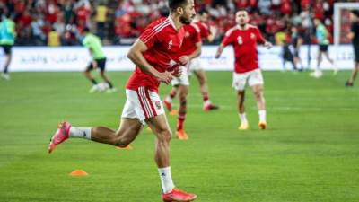 نهاية الشوط الأول بالتعادل السلبي بين الأهلي وبيراميدز في كأس السوبر
