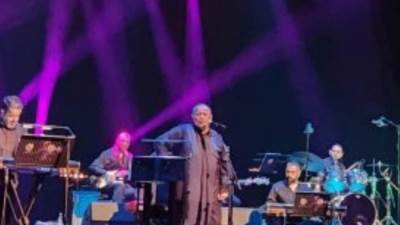 جورج وسوف يرثي ابنه فى حفله بدبى.. حبيبي زي القمر وراح بلمح البصر