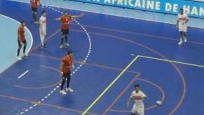 الاهلي يتوج بطلا للسوبر الأفريقي لليد بعد فوزه على الزمالك 