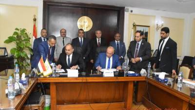 بروتوكول تعاون بين التموين ووزارة الإنتاج الحربي لإنشاء مركز معلومات التجارة الداخلية