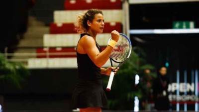 بطلة التنس ميار شريف تتقدم للمركز 43 عالميا 