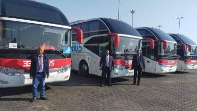 النقل تعلن استقبال ميناء سفاجا البحري 466 عائدا من المصريين