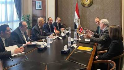 مشاورات مصرية- بريطانية بشأن السودان 