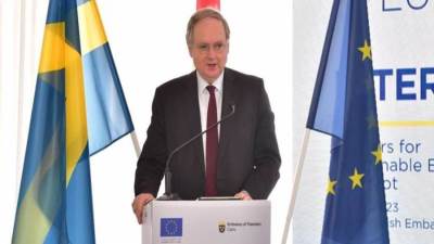 سفير الاتحاد الأوروبي يعرب عن شكره لمصر على مساعدتها لتغطية احتياجات أوروبا من أمن الطاقة