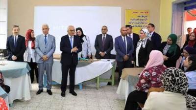وزير التعليم يتفقد برنامج التدريب الذهني والبدني للناجحين في "مسابقة 30 الف معلم"