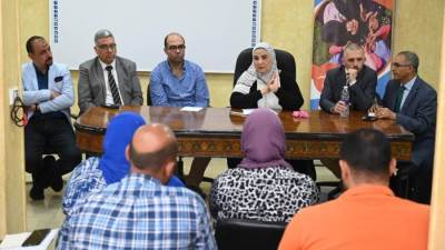 "القباج” تزور قرية الأطفال "SOS" بصحبة منظمة "SOS" الدولية