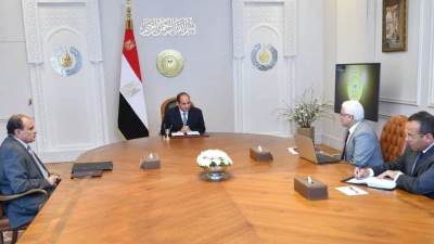 الرئيس السيسي يوجه باستمرار العمل على التطوير الشامل لهيئة التأمين الاجتماعي