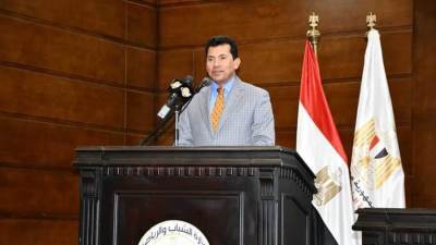 صبحي يشهد توقيع بروتوكول تعاون بين وزارة الشباب وثلاث بنوك وطنية لاتاحة الفرص الاستثمارية للشباب المصري