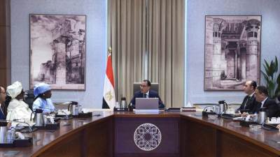 رئيسة المجلس الاستشارى للاتحاد الأفريقى لمكافحة الفساد تشكر الرئيس السيسي