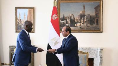 الرئيس السيسى يتسلم رسالة من نظيره الموريتانى تشيد بدور مصر الرائد على المستويين العربي والأفريقي