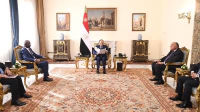 الرئيس السيسى يؤكد تطلع مصر لمساعدة موريتانيا فى تطوير وبناء القدرات والكوادر