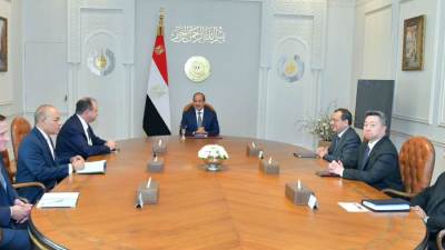 الرئيس السيسى يثمن النجاحات المتميزة لـ"أباتشى"..ويؤكد: أكبر منتج للبترول بمصر