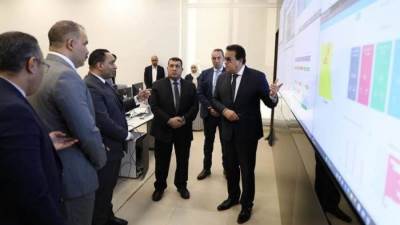 وزير الصحة يتفقد ديوان عام الوزارة في العاصمة الإدارية الجديدة