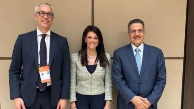 المشاط تبحث مع مسئولى شركة أكوا باور السعودية توسيع نطاق استثماراتها بمصر