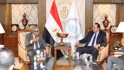 رئيس الرعاية الصحية يبحث التعاون مع الرئيس التنفيذي لمجموعة «ستيوارد الأمريكية»