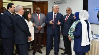 وزير الزراعة ورئيس البنك الإفريقي يتفقدان مركز الأقصر لنشر المعرفة