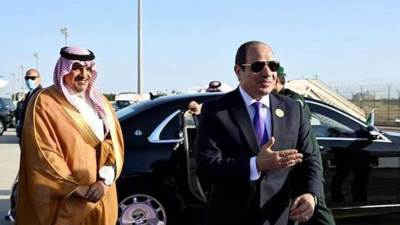 الرئيس السيسي يغادر جدة بعد المشاركة في القمة العربية 