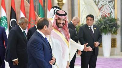 السيسي وولي العهد السعودي يستعرضان العلاقات المشتركة ومجالات التعاون الثنائي بين البلدين