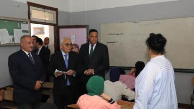 وزير التعليم يزور محافظة الدقهلية لمتابعة انضباط سير امتحانات الشهادة الإعدادية