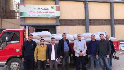 مديريات التموين تطلق حملات يوميه تستهدف الحفاظ على القمح المحلى