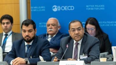 رئيس التنظيم والإدارة يشارك في اجتماعات منظمة التعاون الاقتصادي والتنمية بباريس