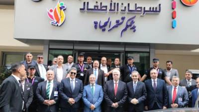 وزير التعليم  ومحافظ الغربية بطلقوا إعادة تشغيل مستشفى سرطان الأطفال 57357