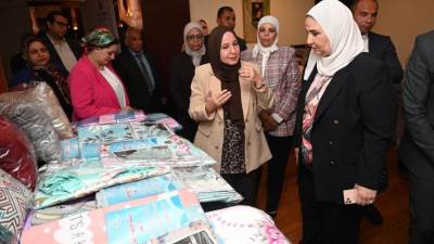 وزيرة التضامن الاجتماعي تؤكد على أهمية القطاع التعاوني الإنتاجي في دعم الاقتصاد المحلي