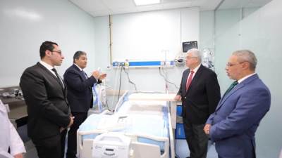 وزير التعليم العالي ومحافظ الغربية ورئيس جامعة طنطا يفتتحون عددًا من المشروعات الطبية