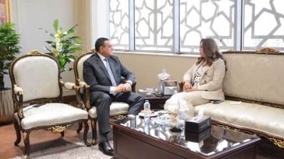 وزير التنمية يتابع مع محافظ دمياط معدلات توريد القمح والموجة الـ ٢١ لإزالة التعديات