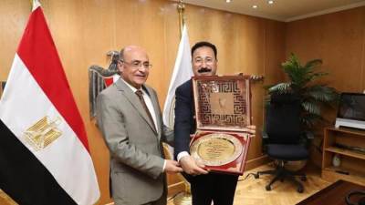 وزير العدل يلتقي مجلس نقابة محامين شمال سيناء