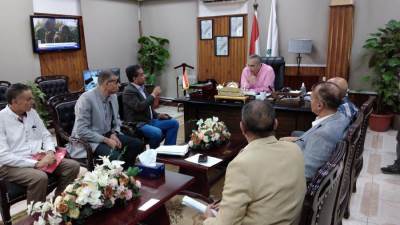 رئيس جهاز بني سويف الجديدة يستقبل سكان المدينة لبحث طلباتهم ومقترحاتهم