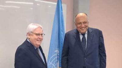 وزير الخارجية يؤكد استعداد مصر للتعاون مع الOCHA لنقل المساعدات للسودان