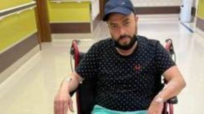 إصابة الفنان" أحمد إبراهيم" بشلل نصفي