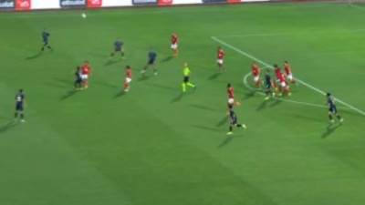 25 دقيقة.. تعادل سلبي بين الأهلي وسيراميكا