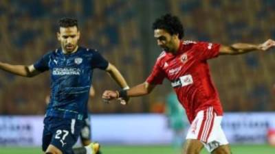 الأهلى يتفوق علي سيراميكا بهدف حسين شحاته في الدقيقة 75