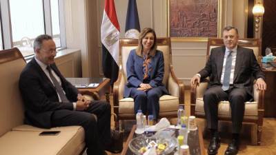 وزيرا السياحة والثقافة يبحثان وضع خطة عمل للترويج لمنتج السياحة