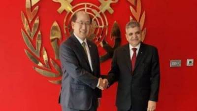 أسامة ربيع يبحث مع IMO سبل التعاون في مجالات التدريب والتحول الأخضر