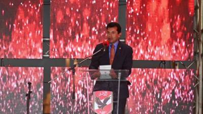 وزير الرياضة: فرع الأهلي بالقاهرة الجديدة صرح عظيم يساهم في تطور الرياضة المصرية