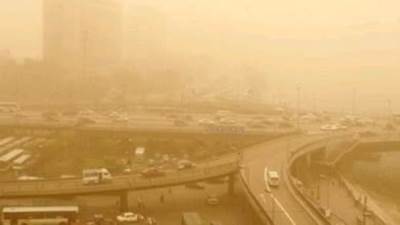 الأرصاد تحذر: استمرار نشاط الرياح المحملة بالأتربة وضرورة تجنب الخروج من المنازل غدا